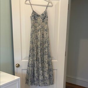 Floral free people maxi dress